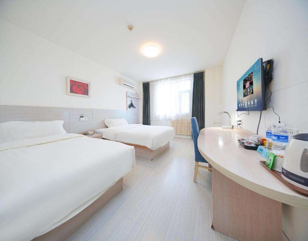 Jinjiang Inn Qingdao Wuxi Square Nanjing Road Metro Station Экстерьер фото